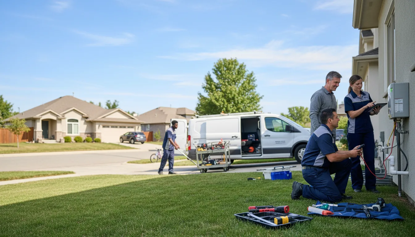 Tankless water heater service in Levan, UT